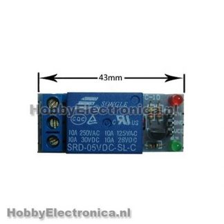 Relais module 1 kanaals 5V